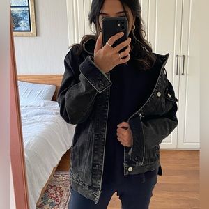 OVERSIZE denim jacket- balenciaga inspired